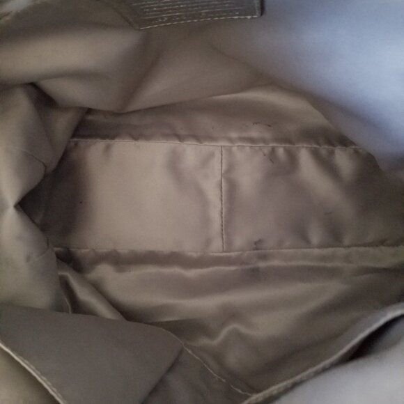 Authentic Coach Large Metallic Pebbled Leather Hobo Handbag & Crossbody - Picture 7 of 16